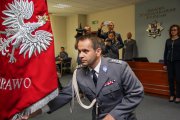 Nowy szef świętokrzyskiej policji. (fot. Zespół Prasowy Komendy Wojewódzkiej Policji w Kielcach) 