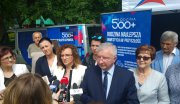 Wojewoda Agata Wojtyszek podsumowała akcję promocyjną "Rodzina 500 plus". 