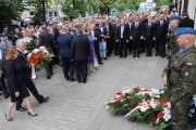 Prezydent RP Andrzej Duda podczas uroczystości upamiętniających tzw. "pogrom kielecki". #11 