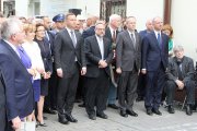 Prezydent RP Andrzej Duda podczas uroczystości upamiętniających tzw. "pogrom kielecki". #21 
