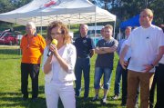 Wojewoda Agata Wojtyszek odwiedziła uczestników XV Otwartych Mistrzostw Województwa Świętokrzyskiego Grup Szybkiego Reagowania na Wodzie. 