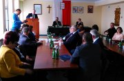Spotkanie dot. reformy edukacji (fot. starostwo powiatowe w Końskich). 