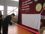 Włodzimierz Wójcik - Wojewoda Świętokrzyski otworzył salę gimnastyczną w Zespole Placówek Oświatowych w Brzegach w gminie Sobków