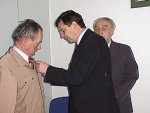 Wojewoda Świętokrzyski odznaczył Srebrnymi Krzyżami Zasługi dwóch kombatantów - członków Ogólnopolskiego Związku Żołnierzy Batalionów Chłopskich