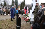  1.03.2021. Kielce - obchody Narodowego Dnia Pamięci Żołnierzy Wyklętych.