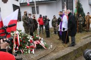  1.03.2021. Kielce - obchody Narodowego Dnia Pamięci Żołnierzy Wyklętych.
