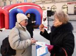 Happening w centrum Kielc