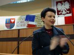 Wicewojewoda Świętokrzyski - Joanna Grzela wzięła udział w VI Forum Kobiet Województwa Świętokrzyskiego, które odbyło się pod hasłem "Rola kobiet wiejskich w procesie integracji z Unią Europejską"