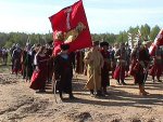 W godzinach popołudniowych odbyło się nad kieleckim zalewem widowisko historyczne, zorganizowane przez Kieleckie Bractwo Artyleryjskie