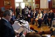 Wicepremier Piotr Gliński z wizyta w województwie świętokrzyskim 