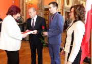 Wręczenie obywatelstw. 