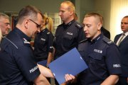 Podziękowania dla policjantów (fot. KWP w Kielcach) 
