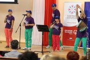 Wojewoda Agata Wojtyszek gości w urzędzie wojewódzkim uczestników olimpiad specjalnych. #6 