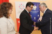 Wojewoda Agata Wojtyszek gości w urzędzie wojewódzkim uczestników olimpiad specjalnych. #7 