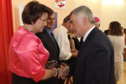Wojewoda Agata Wojtyszek gości w urzędzie wojewódzkim uczestników olimpiad specjalnych. #8 