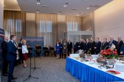 Spotkanie świąteczne ministra Mariusza Błaszczaka z wojewodami w Ministerstwie Administracji i Spraw Węwnętrznych w Warszawie. (fot. MSWIA) 