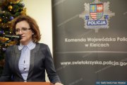 Ślubowanie policjantów (fot. dzięki uprzejmości Zespołu Prasowego KWP w Kielcach). 