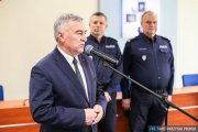 Wyróżnienia dla policjantów (fot. dzięki uprzejmości Zespołu Prasowego KWP w Kielcach). 