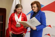 Sportowa delegacja u wojewody 