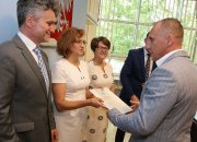 Wręczenie promes. 