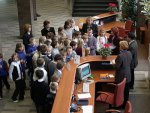 Pracę Świętokrzyskiego Urzędu Wojewódzkiego poznawali uczniowie Publicznej Szkoły Podstawowej w Wymysłowie