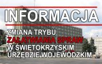 Ważna informacja: zmiana trybu pracy ŚUW