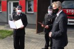 Podziękowania za strażacką służbę