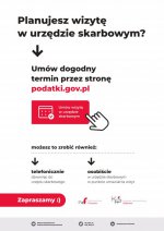 Jak umówić wizytę w urzędzie skarbowym  - nowa usługa Krajowej Administracji Skarbowej