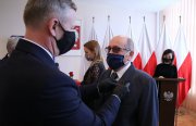  24.02.2021. Wręczenie odznaczeń państwowych przez Zastępcę Szefa Kancelarii Prezydenta RP oraz Wojewodę Świętokrzyskiego.