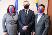  25.02.2021. Spotkanie z konsulem honorowym Mongolii.