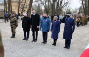  1.03.2021. Kielce - obchody Narodowego Dnia Pamięci Żołnierzy Wyklętych.