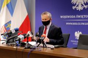  16.03.2021. Konferencja prasowa wojewody.