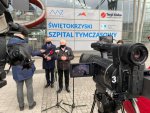 Szpital tymczasowy otwarty