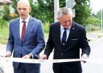 Zagnańsk z ulicą Słoneczną