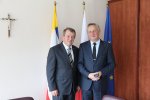 Spotkanie z nowo powołanym wojewódzkim lekarzem weterynarii