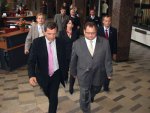 Ryszard Kalisz, Minister Spraw Wewnętrznych i Administracji był gościem Włodzimierza Wójcika, wojewody świętokrzyskiego