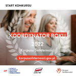 Koordynator i Wolontariusz Roku Korpusu Solidarności