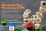 Zgłoszenia do świętokrzyskiego etapu Olimpiady Gier Planszowych IPN