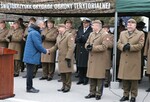 Podziękowanie za wojskową służbę