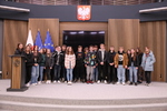 Pińczowscy licealiści z wizytą w urzędzie