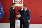 Gratulacje dla strażaka za sukces sportowy