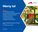 Jeszcze w tym roku powstaną nowe place zabaw