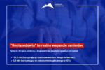 "Renta wdowia" wsparciem dla seniorów