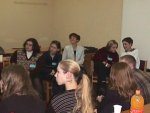 Wicewojewoda Świętokrzyski - Maria Zuba była gościem konferencji "Prawa człowieka", zorganizowanej przez młodzież współpracującą z Programem "Dialog" przy Fundacji Rozwoju Demokracji Lokalnej w Kielcach