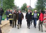 Marszałek Sejmu odwiedził powodzian